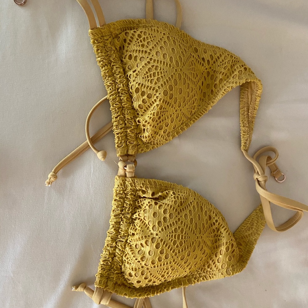 Yellow bikini